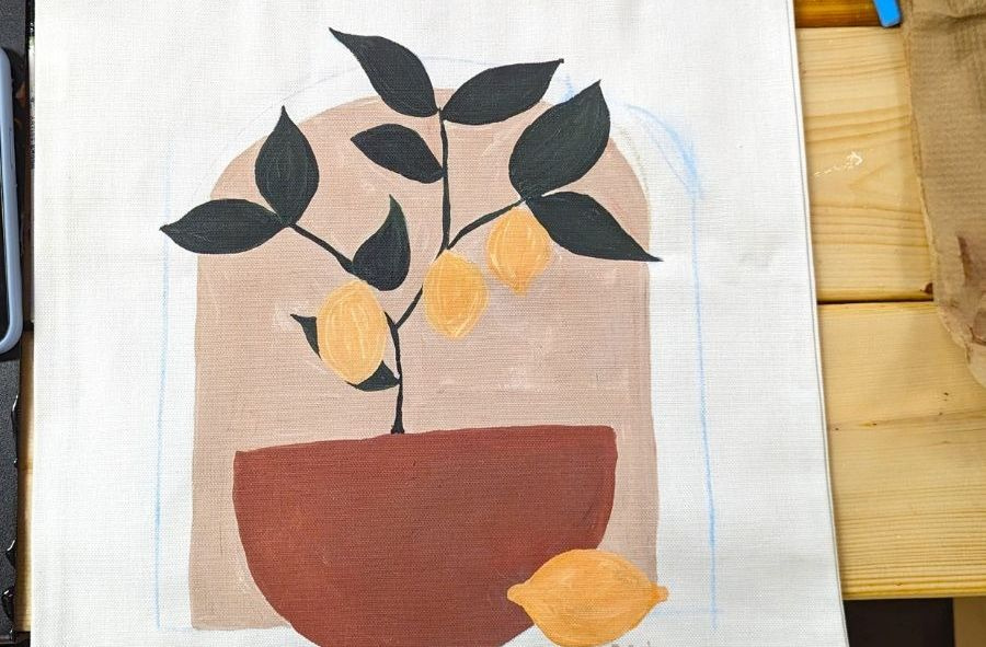 Learn to Paint by Numbers: Your Own Tote Bag